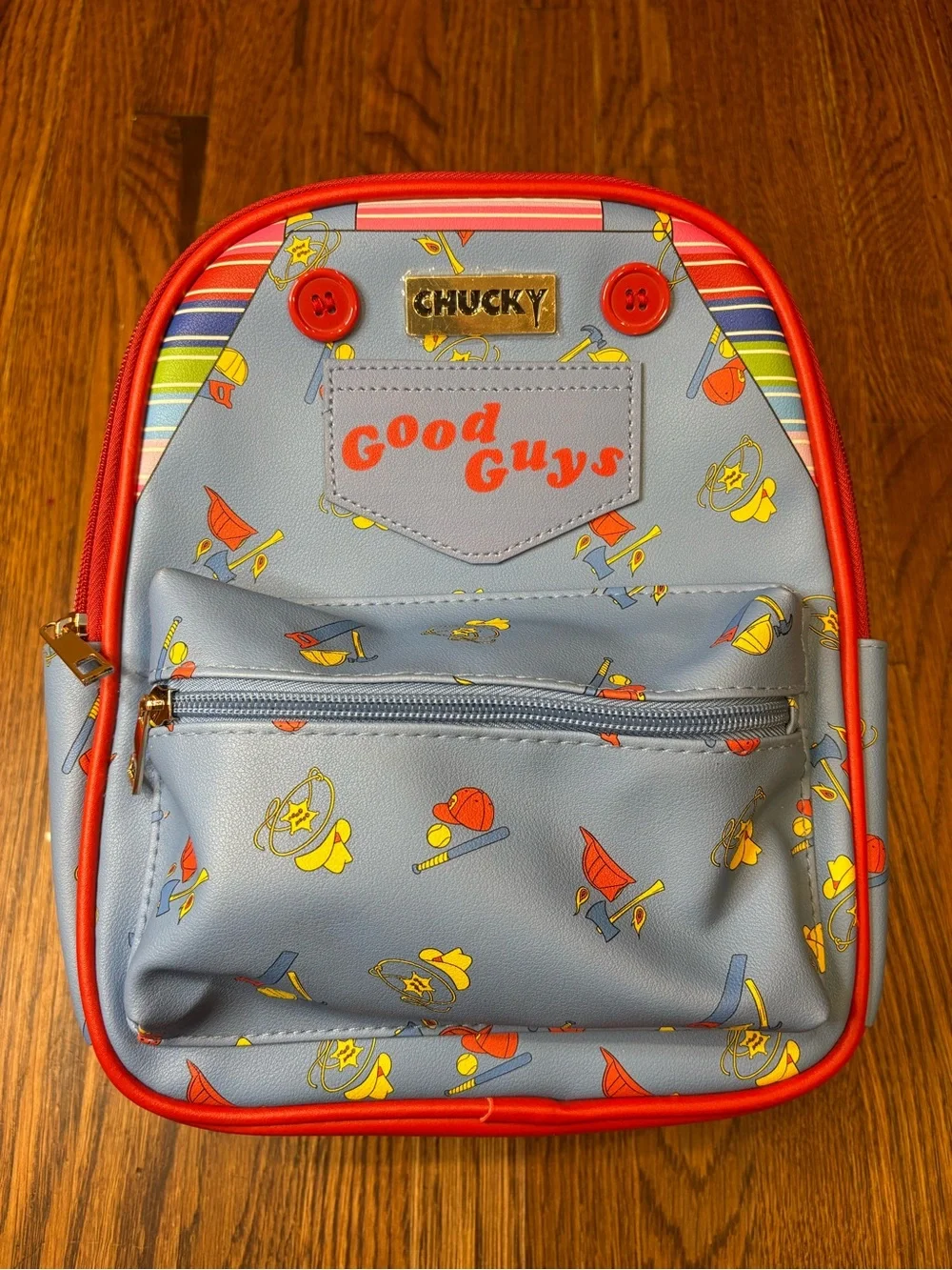 New Child's Play Chucky Good Guys Mini Backpack